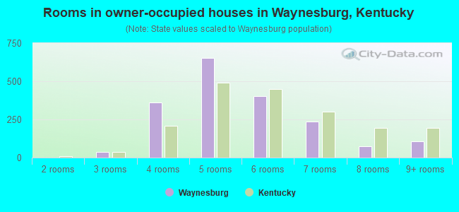Rooms in owner-occupied houses in Waynesburg, Kentucky