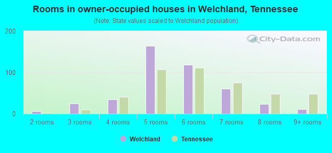 Rooms in owner-occupied houses in Welchland, Tennessee