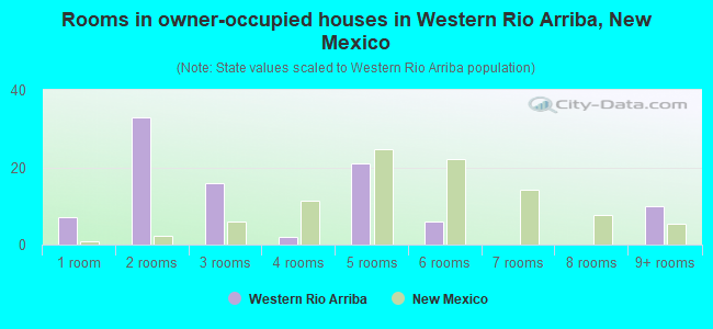 Rooms in owner-occupied houses in Western Rio Arriba, New Mexico