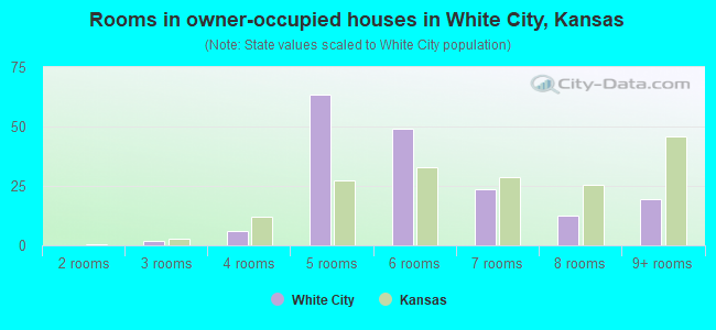 Rooms in owner-occupied houses in White City, Kansas