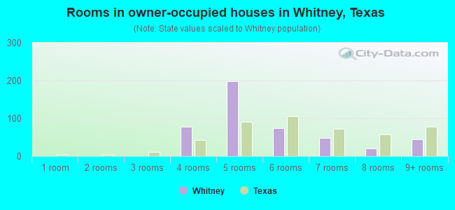 Rooms in owner-occupied houses in Whitney, Texas