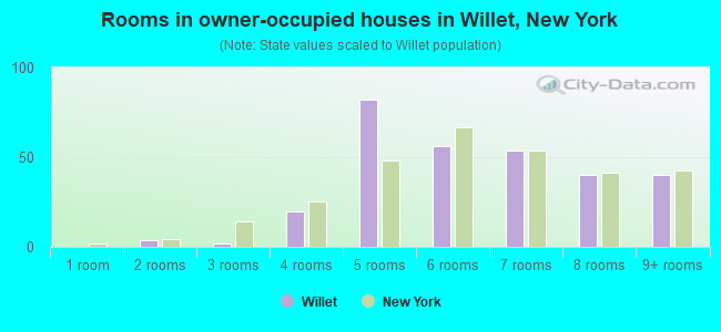 Rooms in owner-occupied houses in Willet, New York