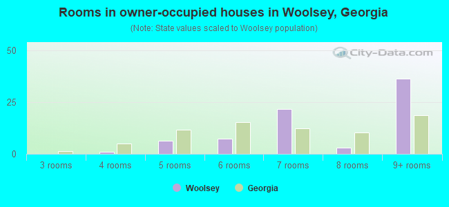 Rooms in owner-occupied houses in Woolsey, Georgia