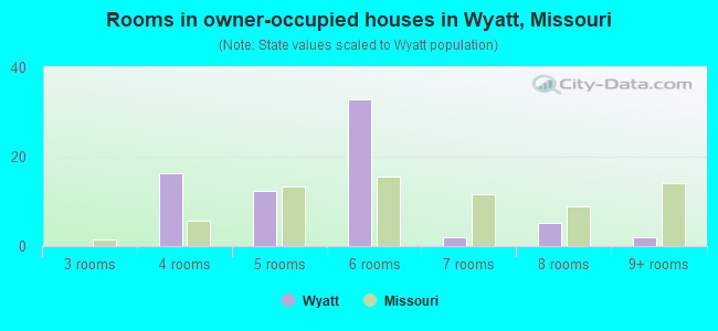 Rooms in owner-occupied houses in Wyatt, Missouri