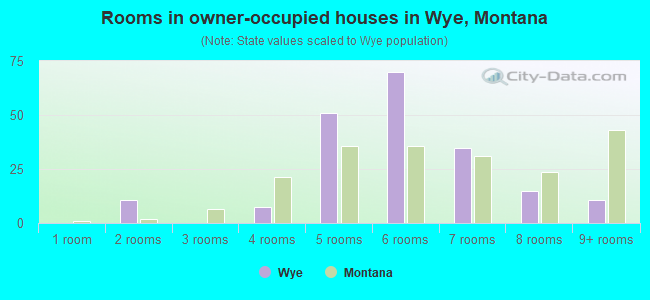 Rooms in owner-occupied houses in Wye, Montana