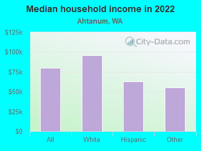 Median household income in 2022