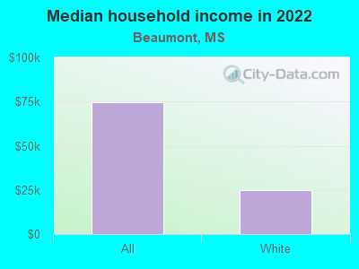 Median household income in 2022