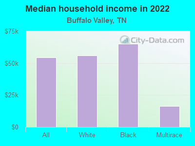 Median household income in 2022