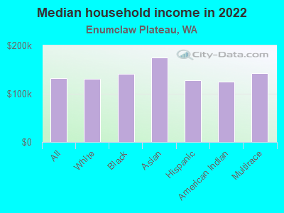 Median household income in 2022