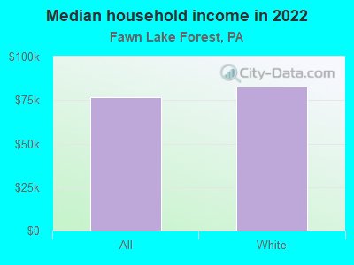 Median household income in 2022