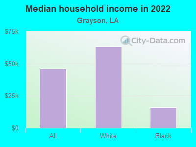 Median household income in 2022