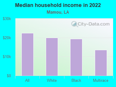 Median household income in 2022