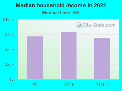 Median household income in 2022