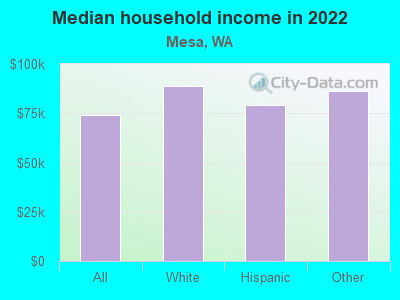 Median household income in 2022