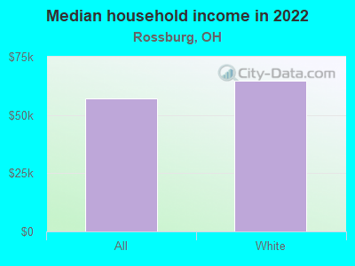 Median household income in 2022