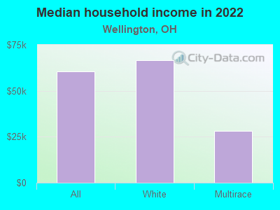 Median household income in 2022