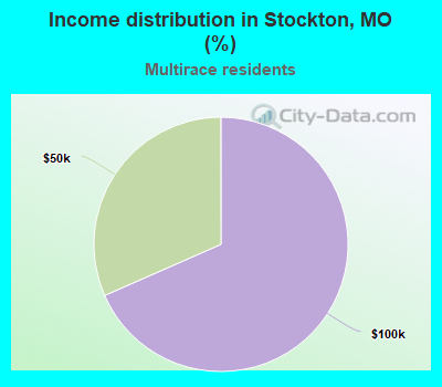 Income distribution in Stockton, MO (%)