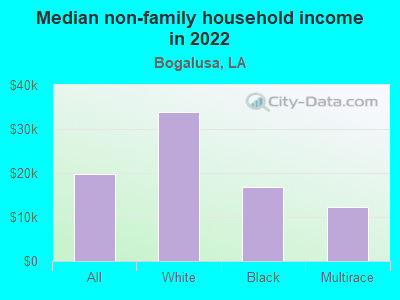 Median non-family household income in 2022