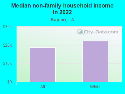 Median non-family household income in 2022