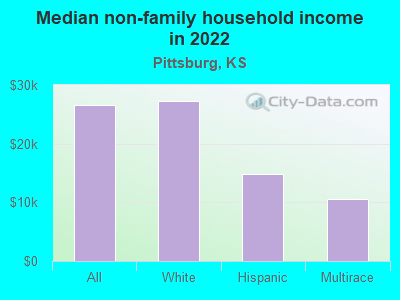 Median non-family household income in 2022