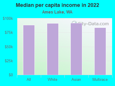 Median per capita income in 2022