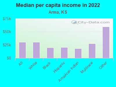 Median per capita income in 2022