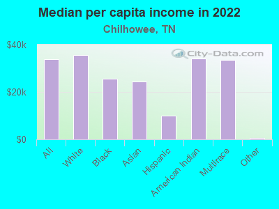 Median per capita income in 2022