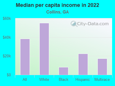 Median per capita income in 2022