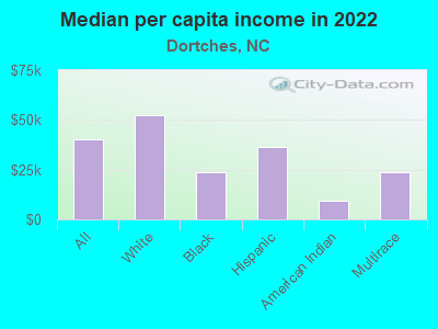 Median per capita income in 2022