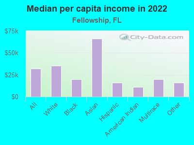 Median per capita income in 2022