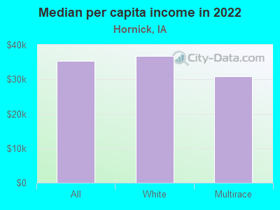 Median per capita income in 2022