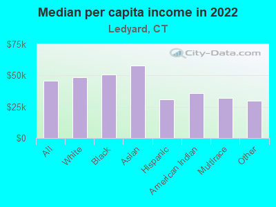 Median per capita income in 2022