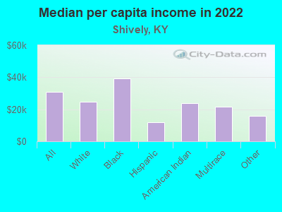 Median per capita income in 2022