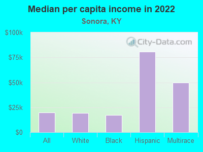 Median per capita income in 2022