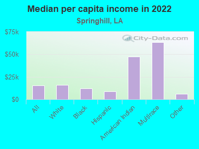 Median per capita income in 2022