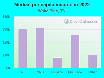 Median per capita income in 2022