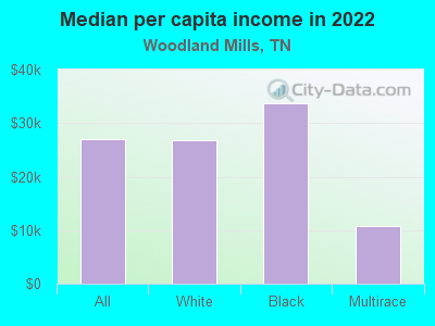 Median per capita income in 2022