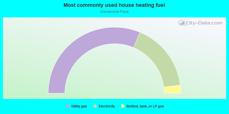 Most commonly used house heating fuel