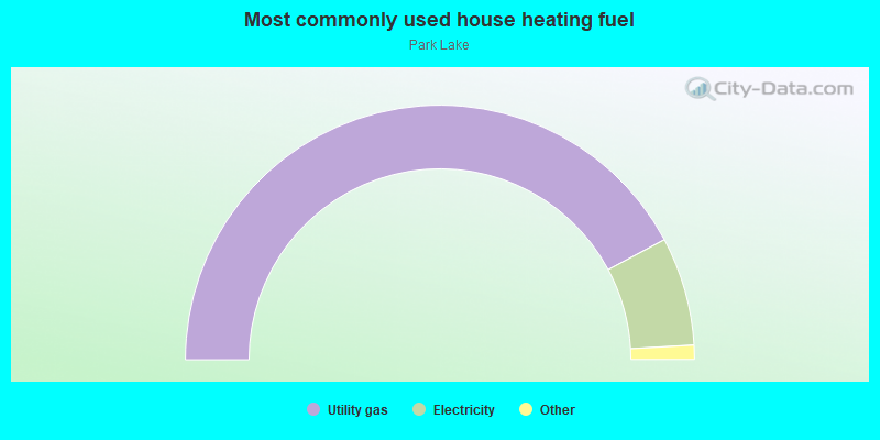 Most commonly used house heating fuel