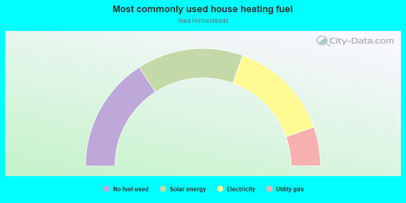 Most commonly used house heating fuel