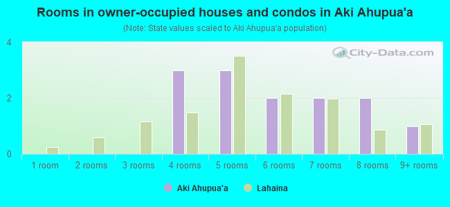 Rooms in owner-occupied houses and condos in Aki Ahupua`a