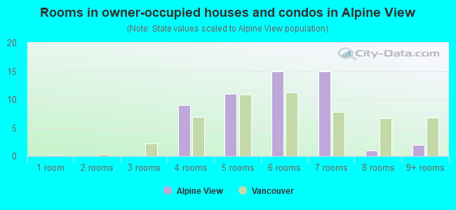 Rooms in owner-occupied houses and condos in Alpine View