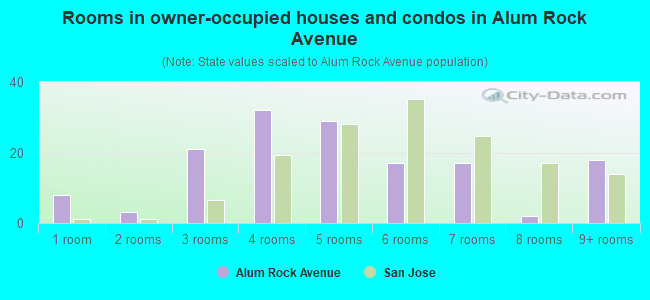 Rooms in owner-occupied houses and condos in Alum Rock Avenue