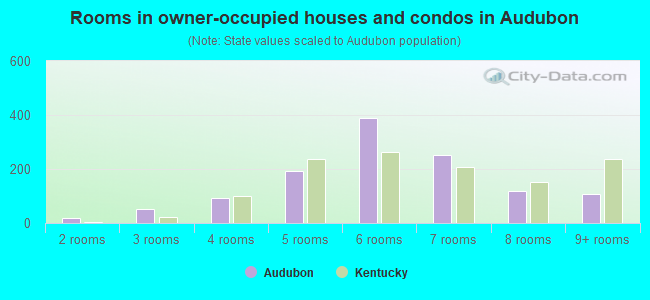 Rooms in owner-occupied houses and condos in Audubon