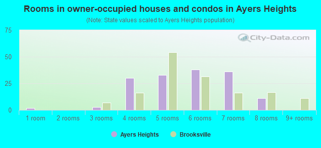 Rooms in owner-occupied houses and condos in Ayers Heights