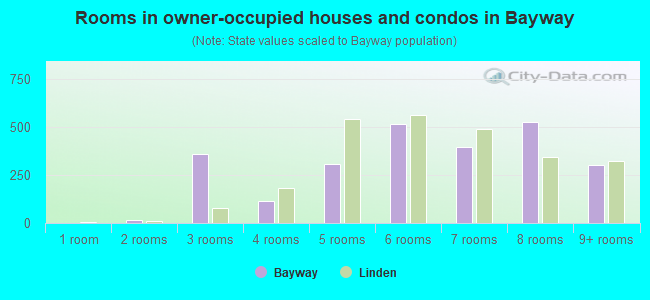 Rooms in owner-occupied houses and condos in Bayway