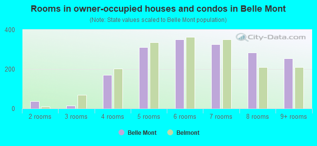 Rooms in owner-occupied houses and condos in Belle Mont