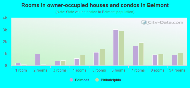 Rooms in owner-occupied houses and condos in Belmont