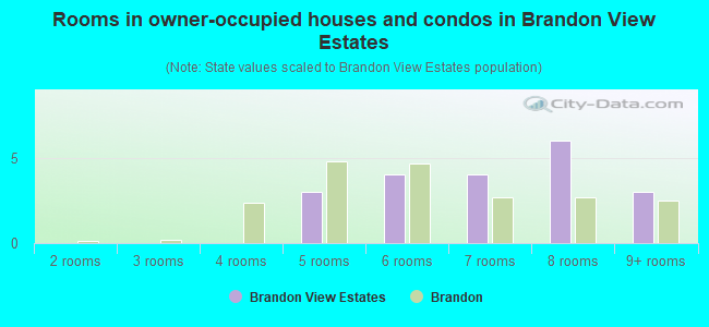 Rooms in owner-occupied houses and condos in Brandon View Estates