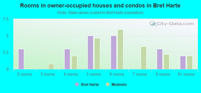 Rooms in owner-occupied houses and condos in Bret Harte